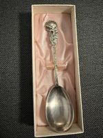 Sahnelöffel Hildesheimer Rosen 100er Silber