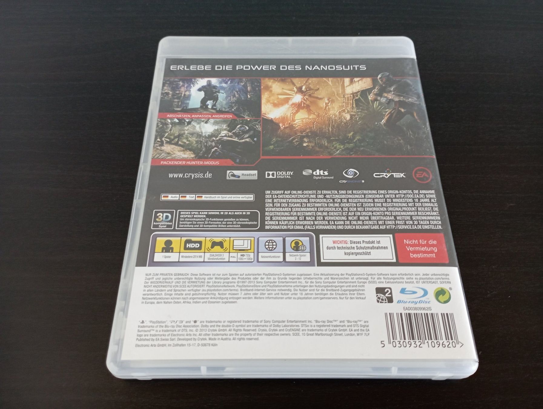 Sony Jeux: PS 3 Crysis 3 – D'occasion à Allschwil par pri_9lsr 1