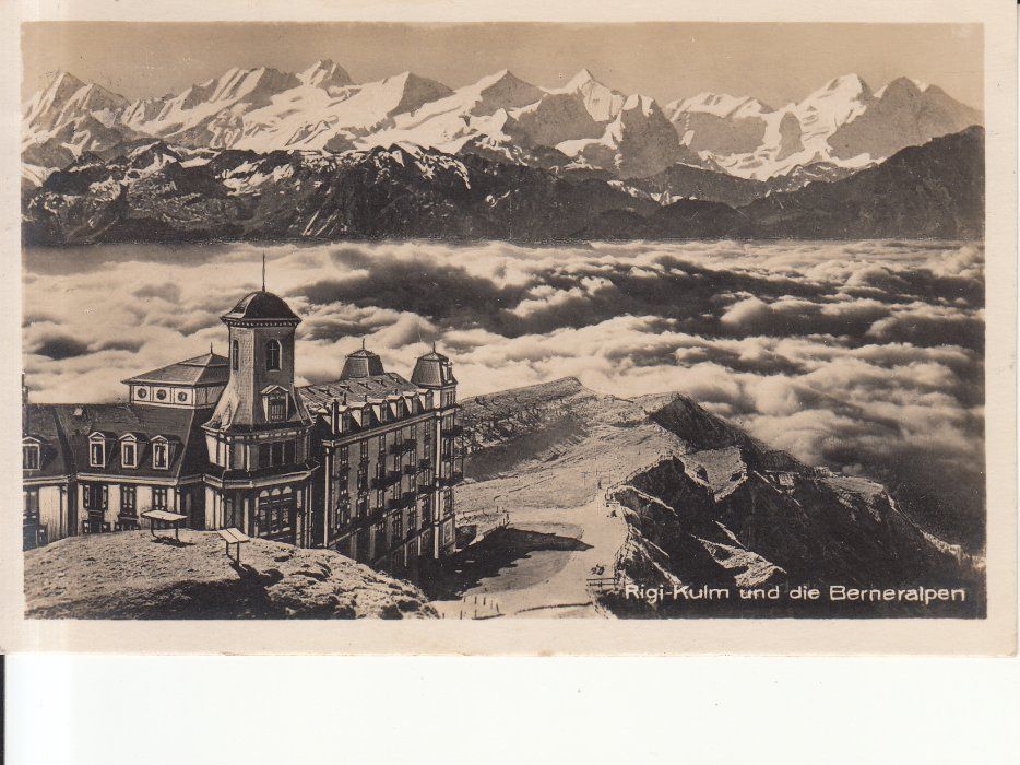 Cartoline postali: Rigi Kulm 1923 – Usato da Bürglen TG venduto da StampGraf