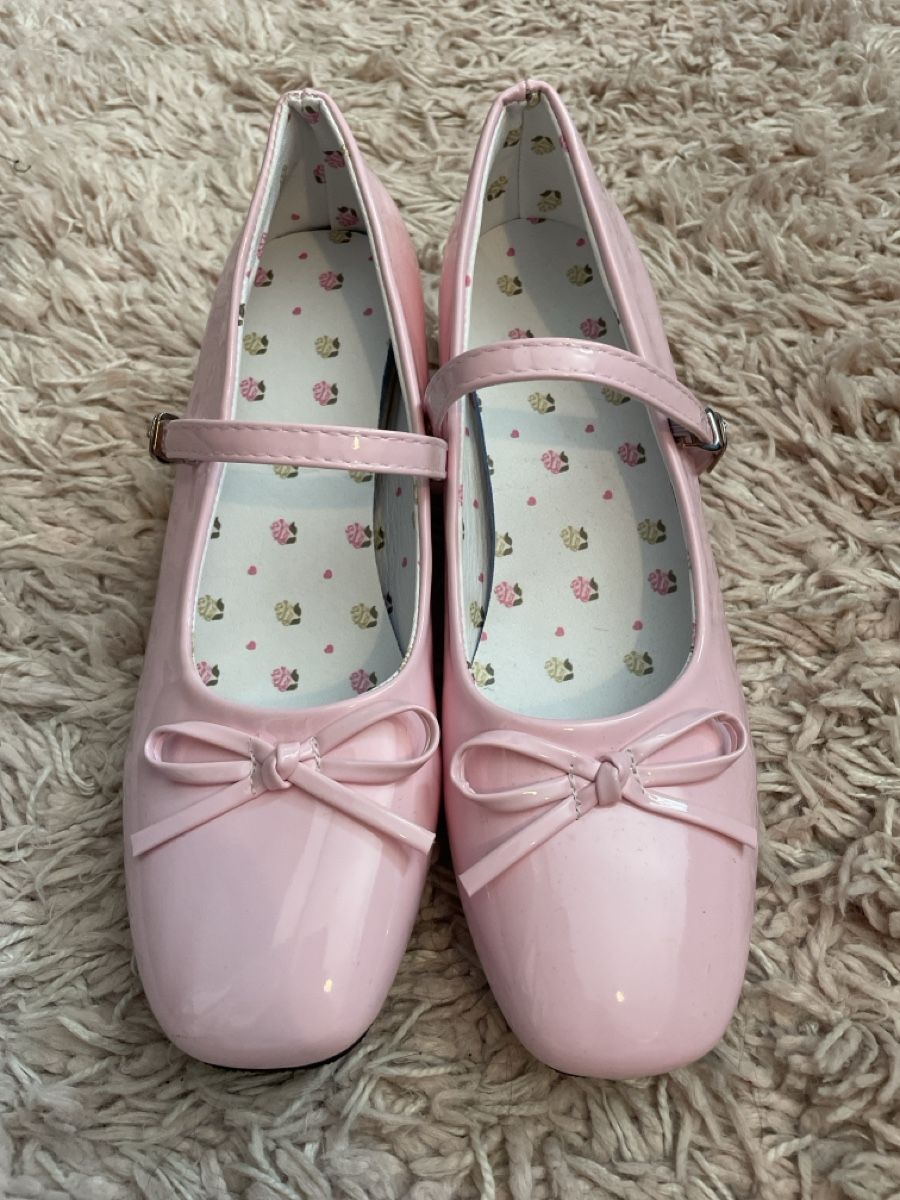 Scarpe da donna: Rosa Schuhe Ballettstil – Nuovo (secondo la descrizione) da St. Erhard venduto da leo_b2xd