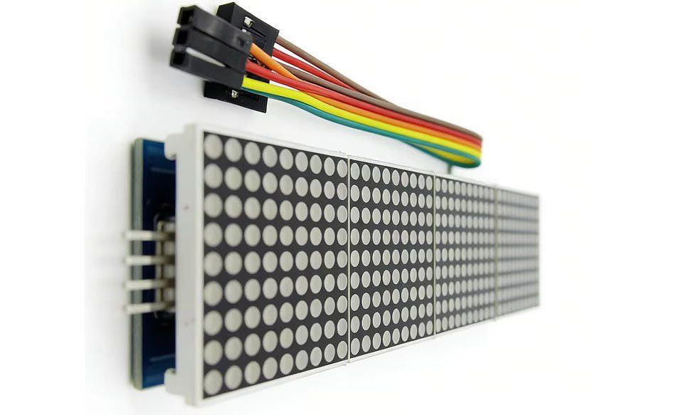 Componenti elettronici: MAX7219 LED Dot Matrix Display – Nuovo (secondo la descrizione) da Zurich venduto da led_matrix