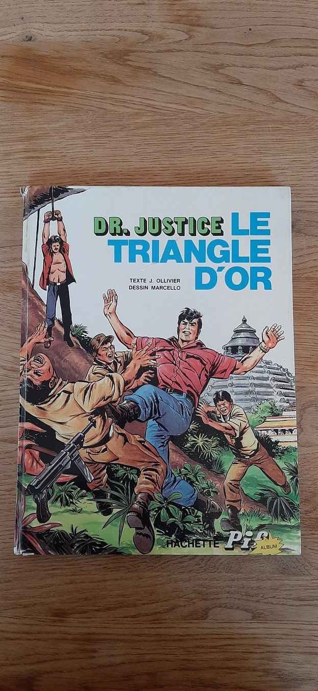 Fumetti: Dr. Justice, tome1, Le Triangle d'Or,  Edit Original 1973 – Usato da Affoltern am Albis venduto da Sabinezc