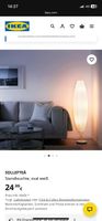 IKEA SOLLEFTEA - Stehlampe, oval, weiss - Top Zustand!