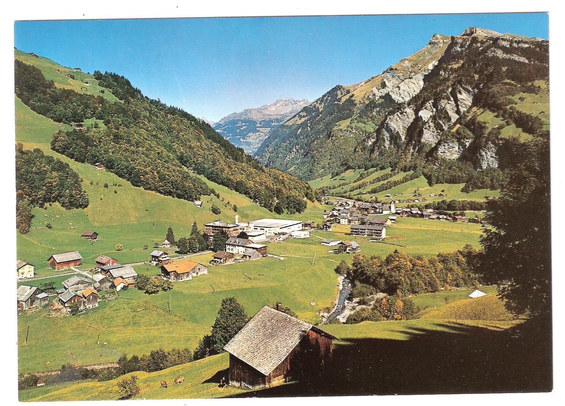 Cartoline postali: Flugbild ELM Dorf mit Sernftal im Sommer – Nuovo (secondo la descrizione) da Zürich venduto da Hagliweg