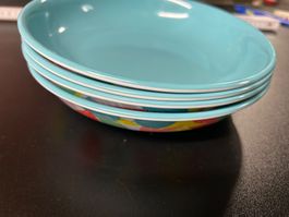 4 Suppenteller PVC