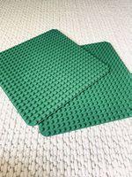 LEGO Duplo  2 grosse grüne Bauplatten