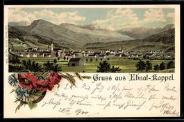 Lithographie Ebnat-Kappel, Gesamtansicht