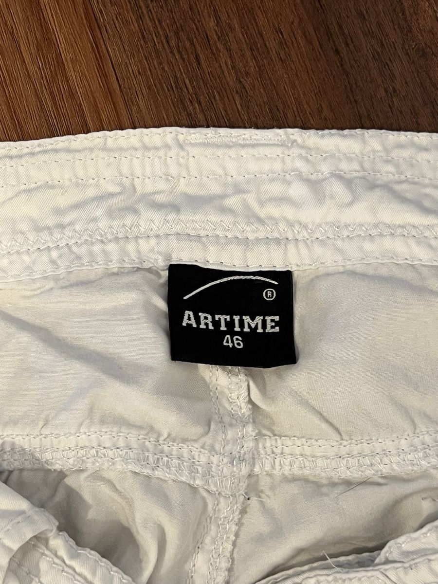 Pantaloni: Weiße Cargohose Gr. 46 ARTIME – Usato da Luzern venduto da Woodbee44 2