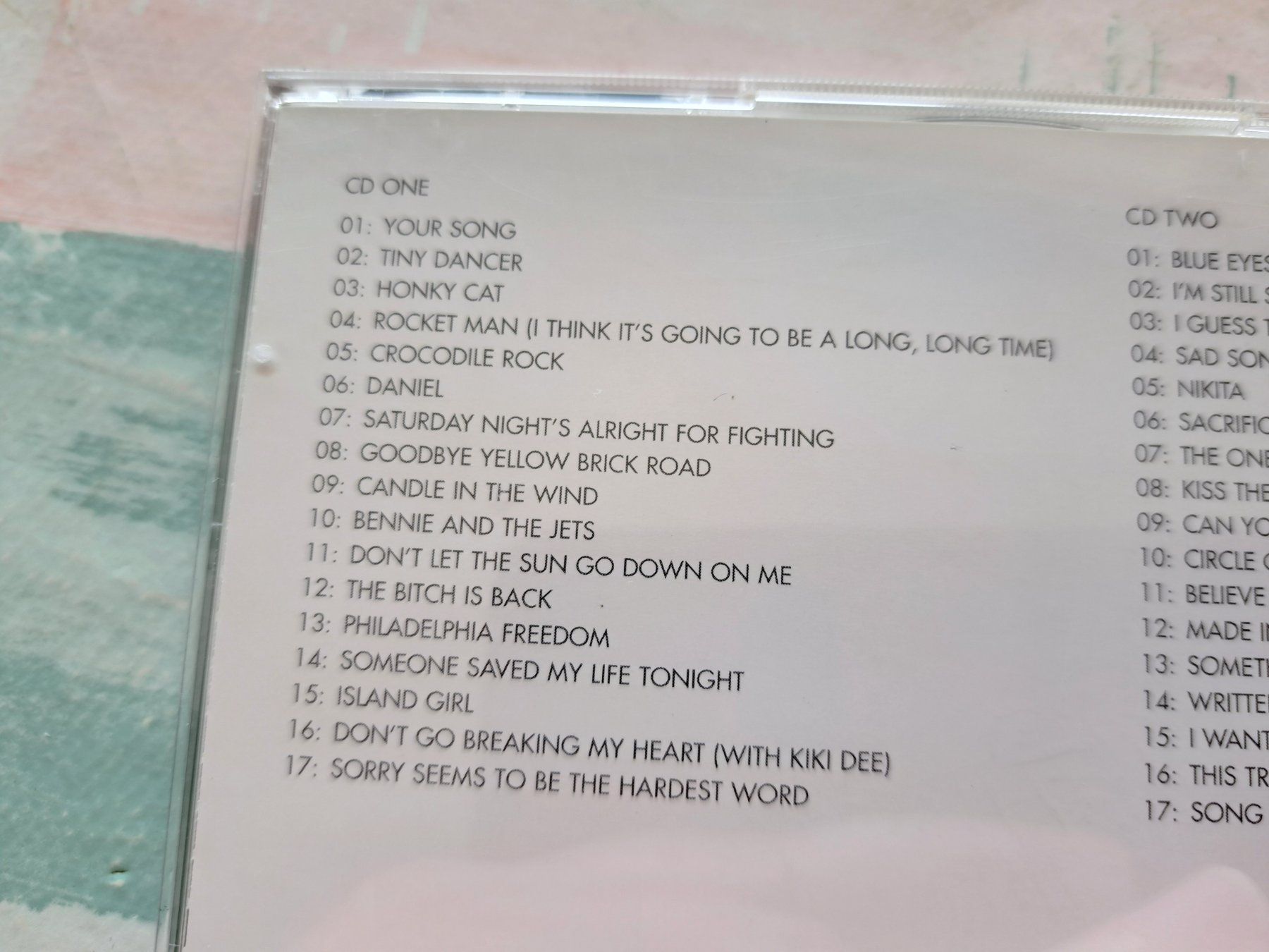 CD: Cd Elton John  - Greatest - Hits 1970- 2002 – Usato da Pully venduto da bro_n52j 2