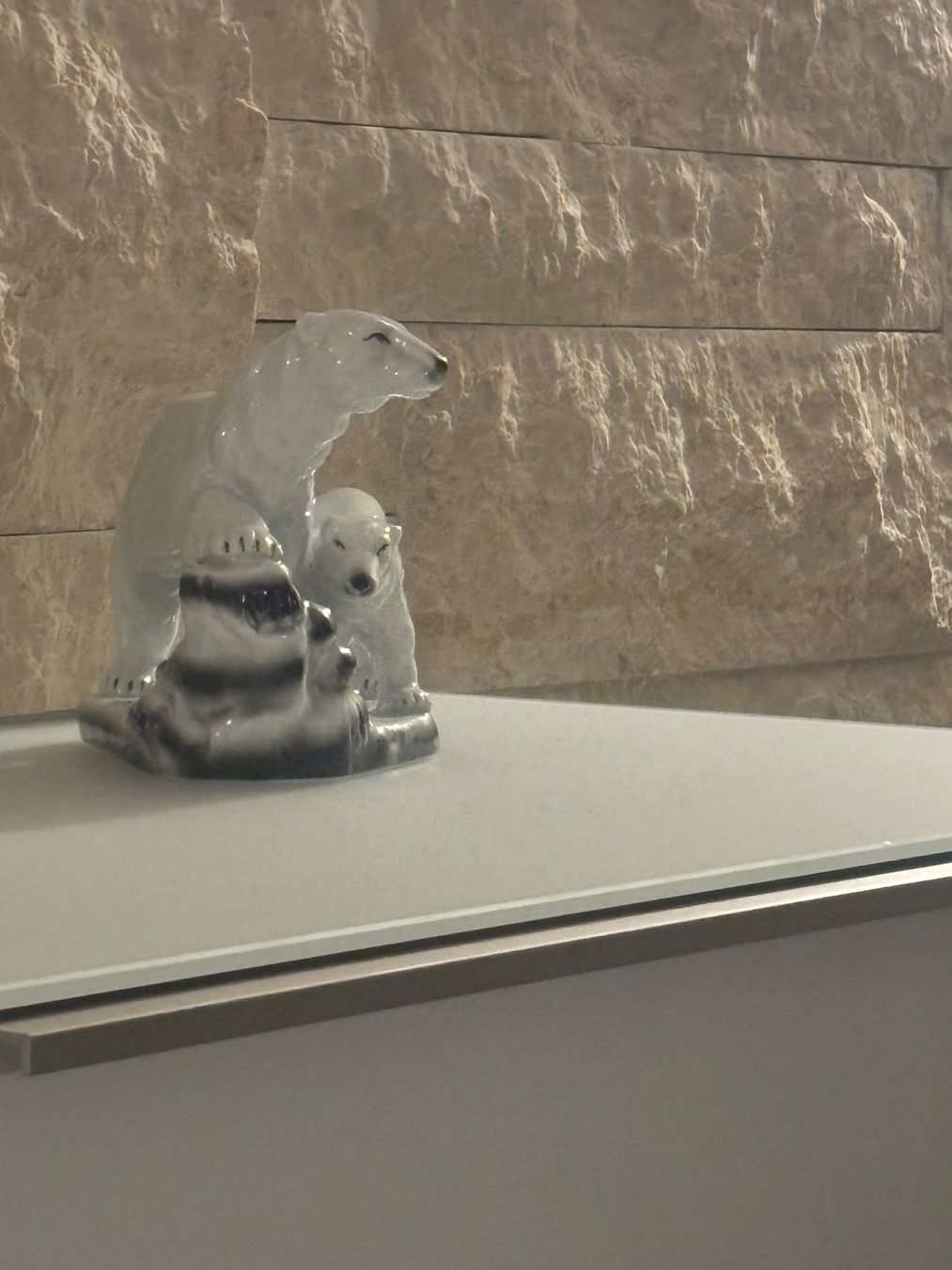 Statuette: Graf von Gerlitzen Neundorf, Eisbären – Usato da Bettwiesen venduto da Raisa1973 1