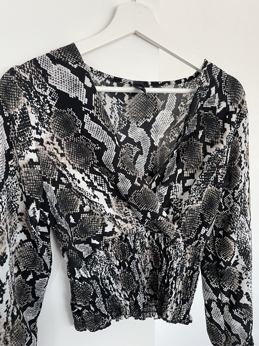 Camicette: Bluse mit animalprint – Usato da Zürich venduto da mel_87ct 1