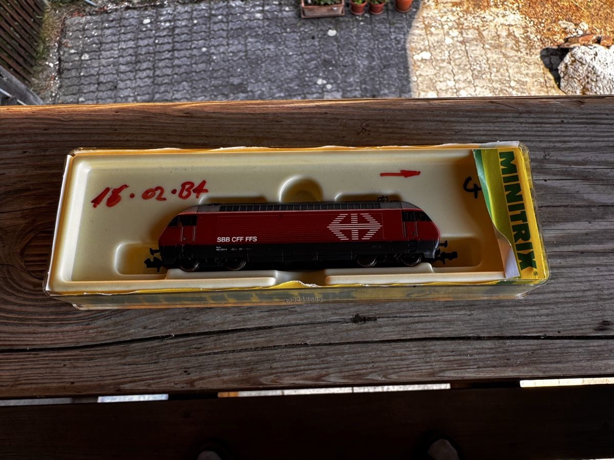 Trix Modellini di ferrovie: Minitrix Re 460, Selectrix – Usato da Kyburg-Buchegg venduto da Mlaett 4