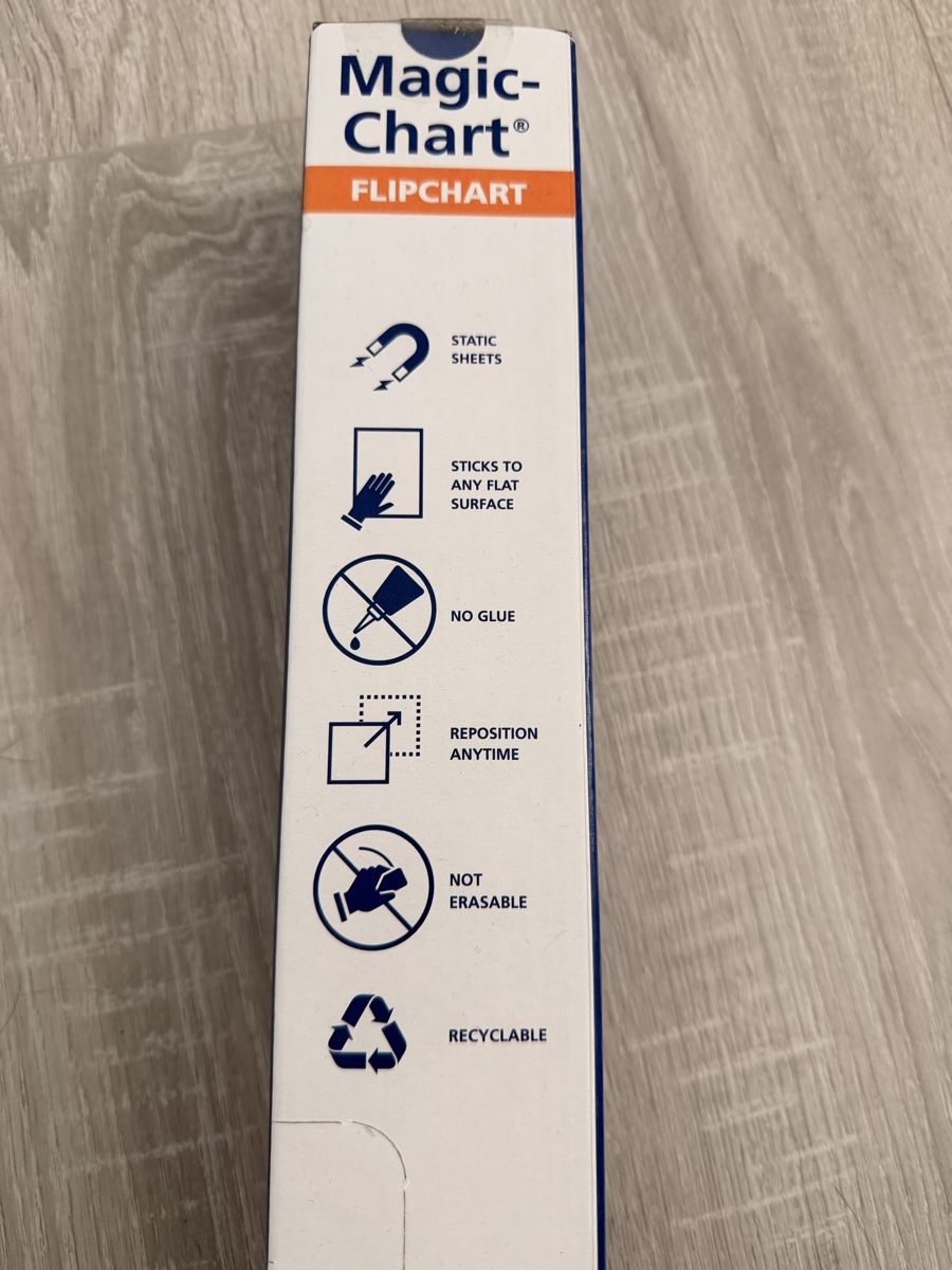 Carta: Magic-Chart Flipchart statisch 60x80cm 25 Blatt neu – Nuovo e nell'imballaggio originale da Nussbaumen AG venduto da nad_lq9s 3