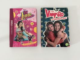 Lot de 2 livres: Vampiro et Soy Luna