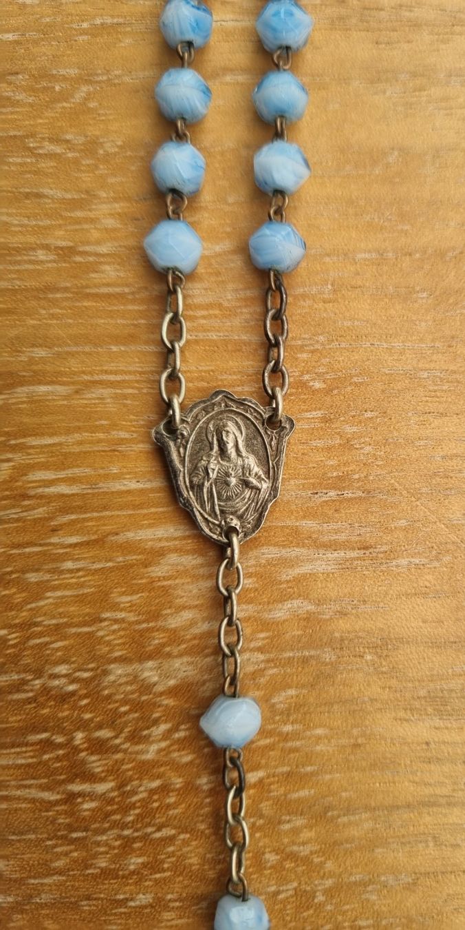 Altri gioielli: Schöner Rosenkranz - Vintage - Hellblau – Usato da Nottwil venduto da Janny77 3