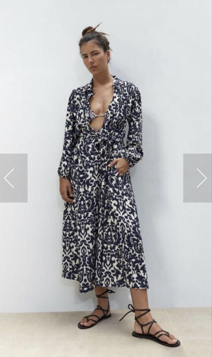 Zara Vestiti: Zara Blusenkleid Gr. S – Usato da Zürich venduto da vintage_for_you