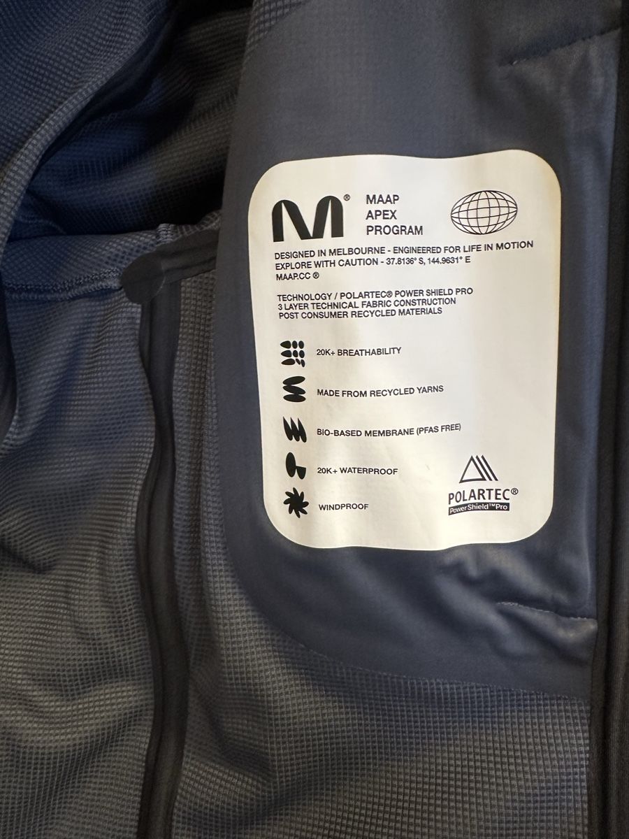 Vestes: MAAP Apex deep winter jacket 2.0 – Neuf avec emballage d'origine à Carouge GE par cytoplan 3