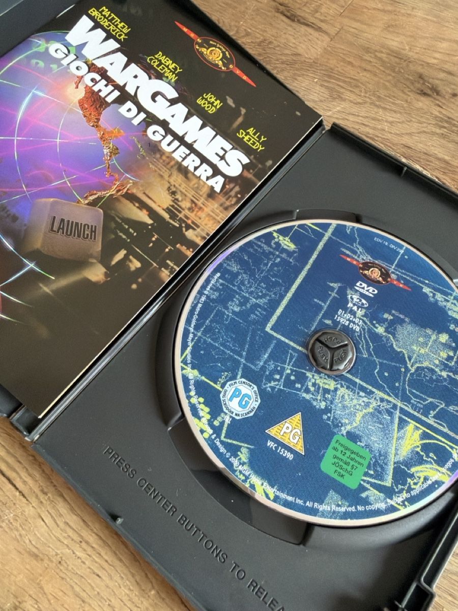 Tutti i DVDs: Wargames DVD Giochi di Guerra – Nuovo (secondo la descrizione) da Lugano venduto da bad_2t9b 2