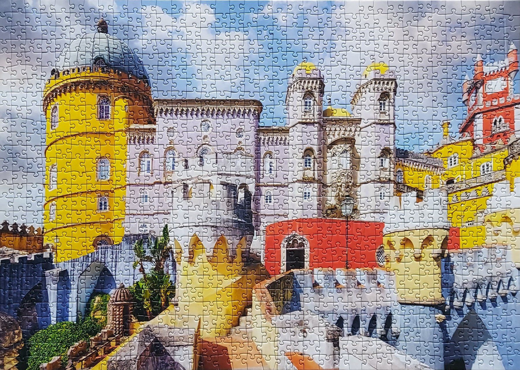 Ravensburger Puzzle: Ravensburger Puzzle 3x1000er "Beautiful Castles" – Usato da Belp venduto da Utah7 2
