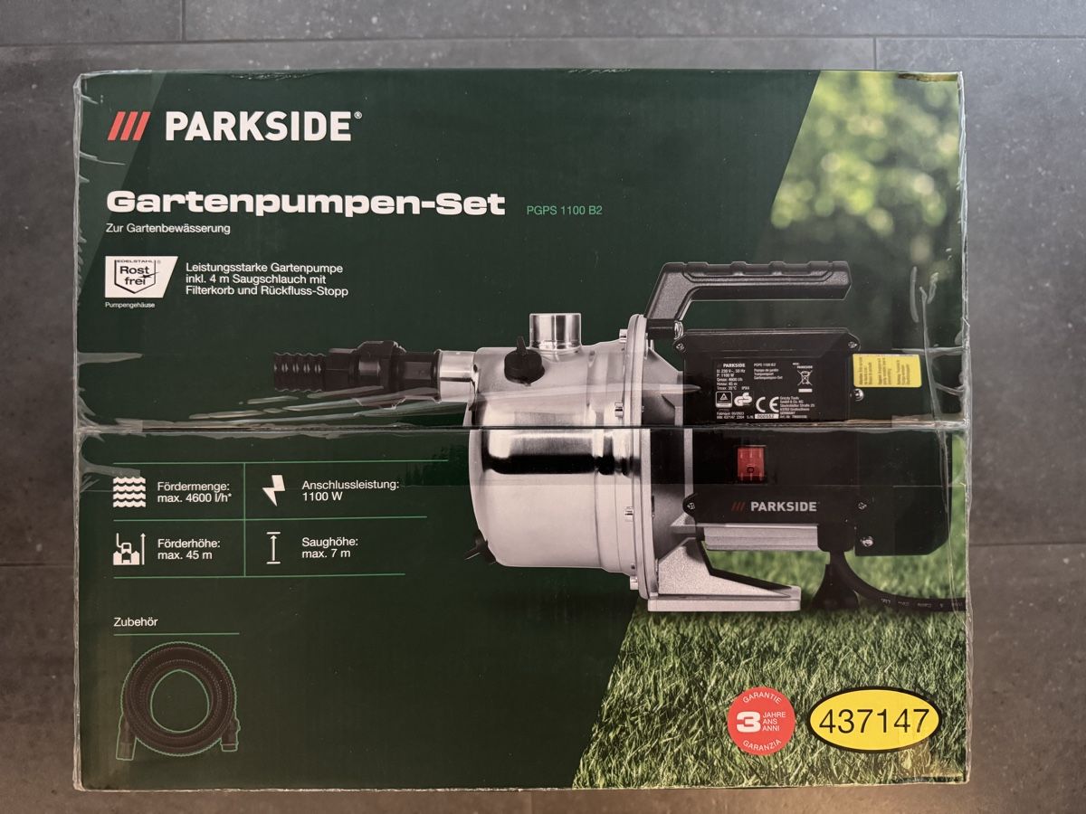 Pompe & Parti di ricambio: Gartenpumpenset – Nuovo e nell'imballaggio originale da Affoltern am Albis venduto da heebha 1