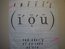 Vinyl Single Freeez - I.O.U.