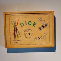 Holz- und Karten-Spielset