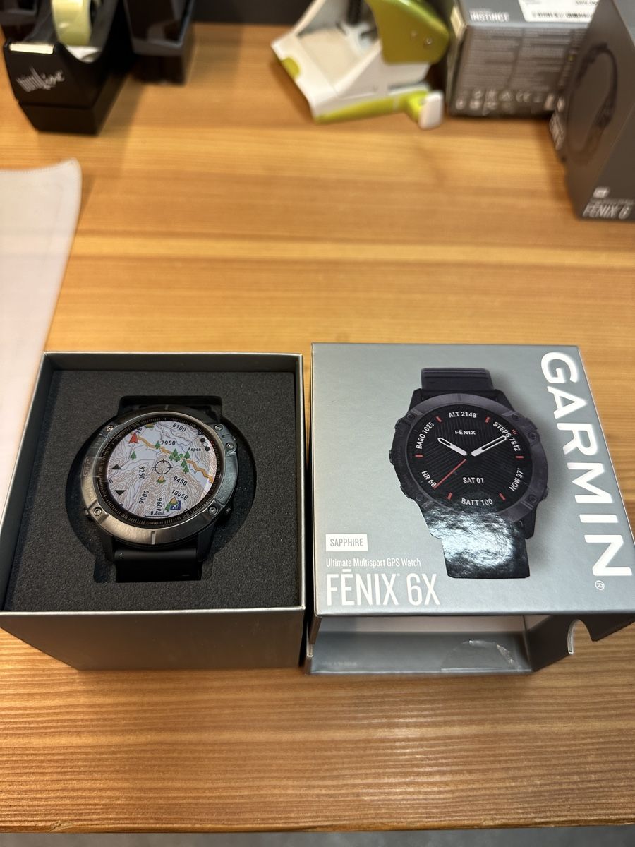 Garmin Orologi: Garmin Fenix 6X Sapphire – Nuovo e nell'imballaggio originale da Buchs venduto da BeatSportAG9470