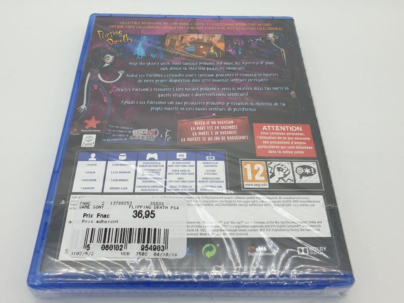 Sony Jeux: Flipping Death PS4 – Neuf avec emballage d'origine à Genève par Cardtreasure 1