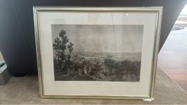 Ansicht Zürich Höngg 75/59cm