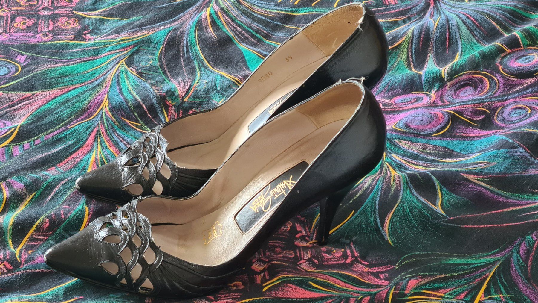 Damenschuhe: 2 paires de Chaussures de soirée noir – Gebraucht aus Romont FR von Glonounou 3