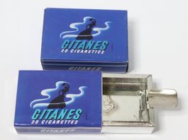 Vintage Gitanes Zigaretten Taschen Aschenbecher  unbenutzt