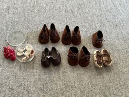 Puppenschuhe Set,  diverse Modelle und Grössen