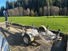 Bootsanhänger für kleinere Boote oder Jetskis