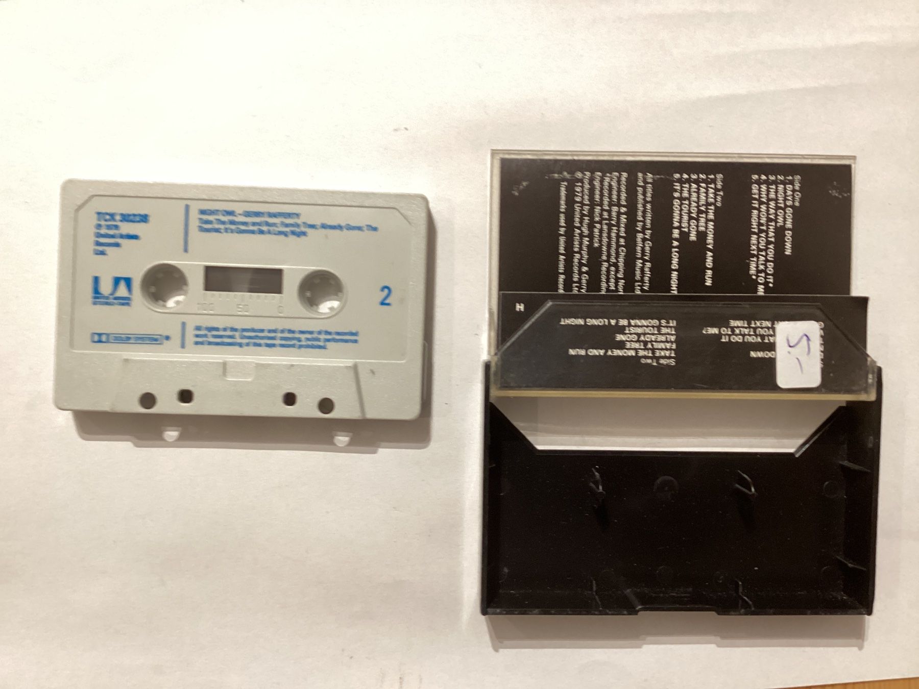 Musicassette: Gerry Rafferty MC - Night Owl – Usato da Gutenswil venduto da Hamzian 1