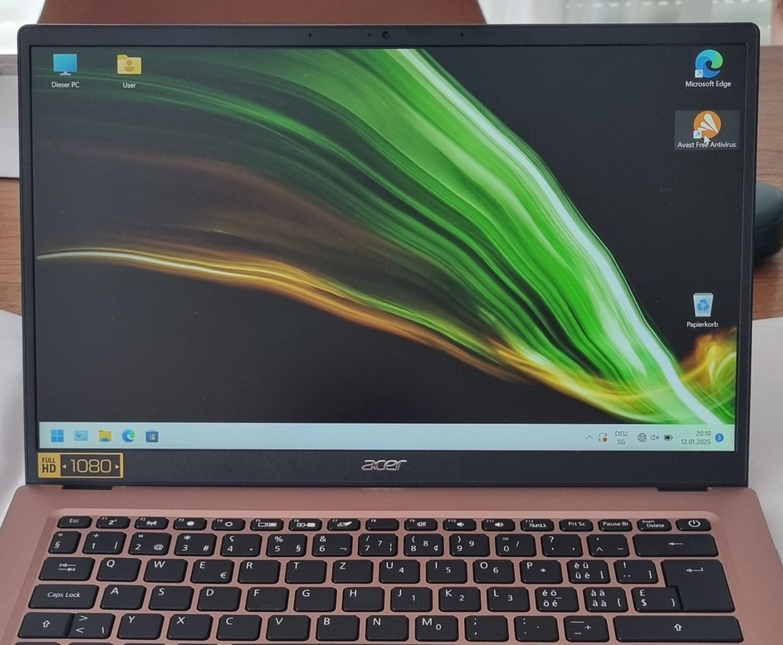 Acer Portables: Notebook 14" Acer Swift 1 SF 114-34-C1PF – D'occasion à Neerach par skipper59 1