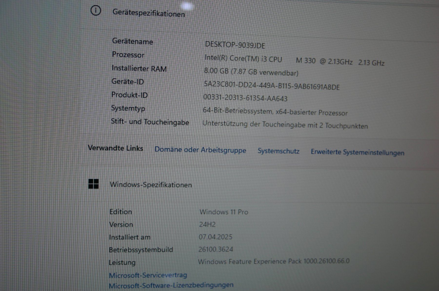 Hewlett Packard PC: HP Touchsmart 600 AIO All In One mit SSD und Windows 11 – Usato da Stettlen venduto da Bigjm 5