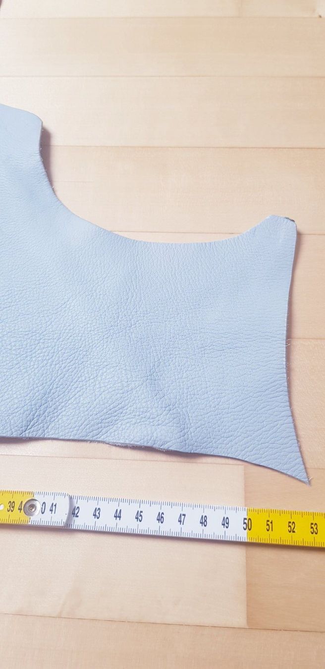 Tessuti: Leder hellblau / grau (echtes Nappa Rindsleder) – Nuovo e nell'imballaggio originale da Menziken venduto da Zyropa 2