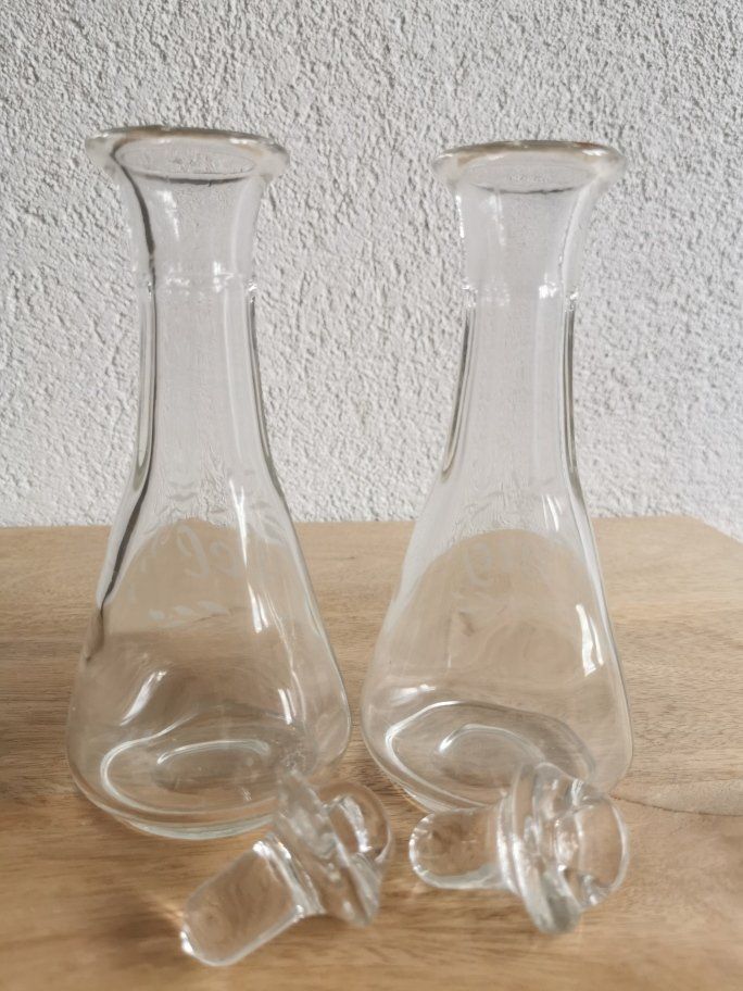 Caraffe: Essig & Öl Karaffen Set – Usato da Dänikon ZH venduto da Beldiwuffi 3