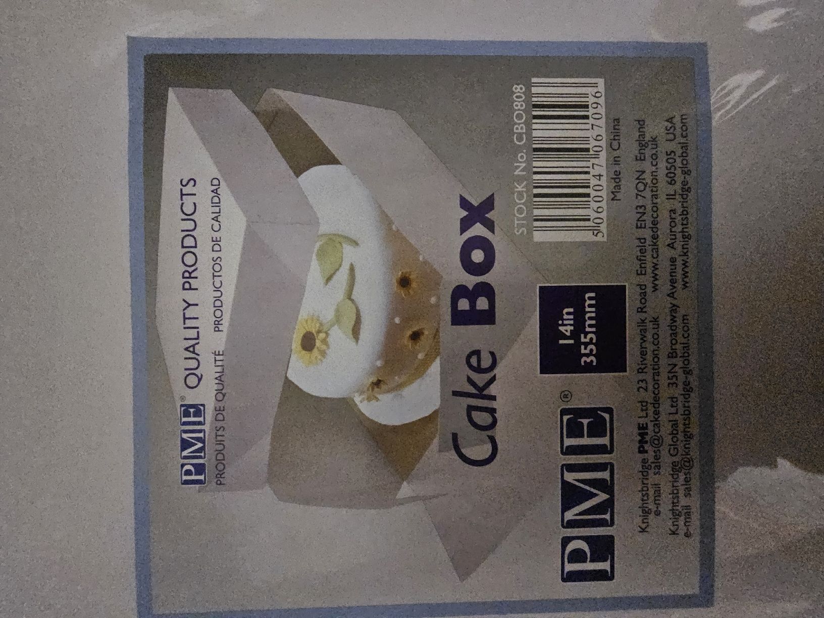 Contenitori & Simili:  Cake Box 355mm von PME neu! – Nuovo e nell'imballaggio originale da Nürensdorf venduto da mta_kvk7