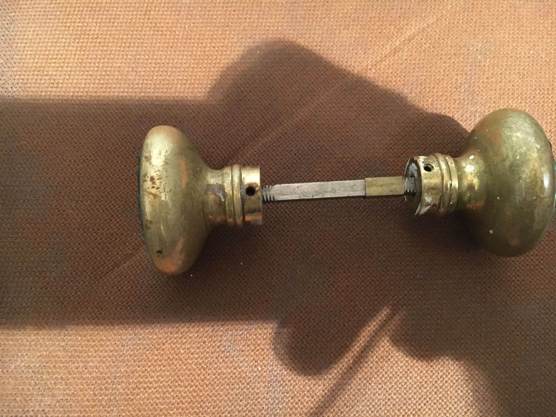 Ferramenta: Poignée laiton avec miroir biseauté – Usato da Vernier venduto da Nacarate 1