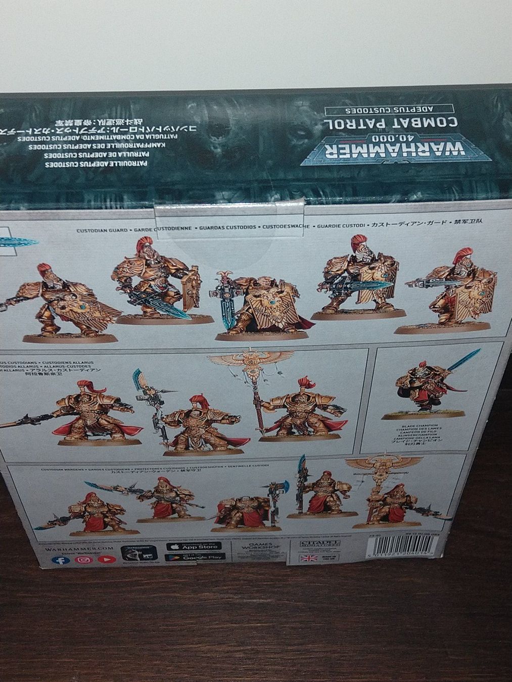 Spiele: Warhammer 40k Adeptus Custodes Combat Patrol, neu/versiegelt – Neu (gemäss Beschreibung) aus Münchwilen AG von NiklasAG 1