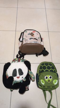 3x sacs à dos enfant 2-4 ans