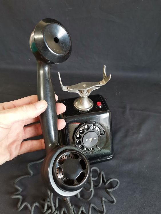 PTT Telefon, Bakelit Telefon, Antikes Telefon, Vintage Telef 6