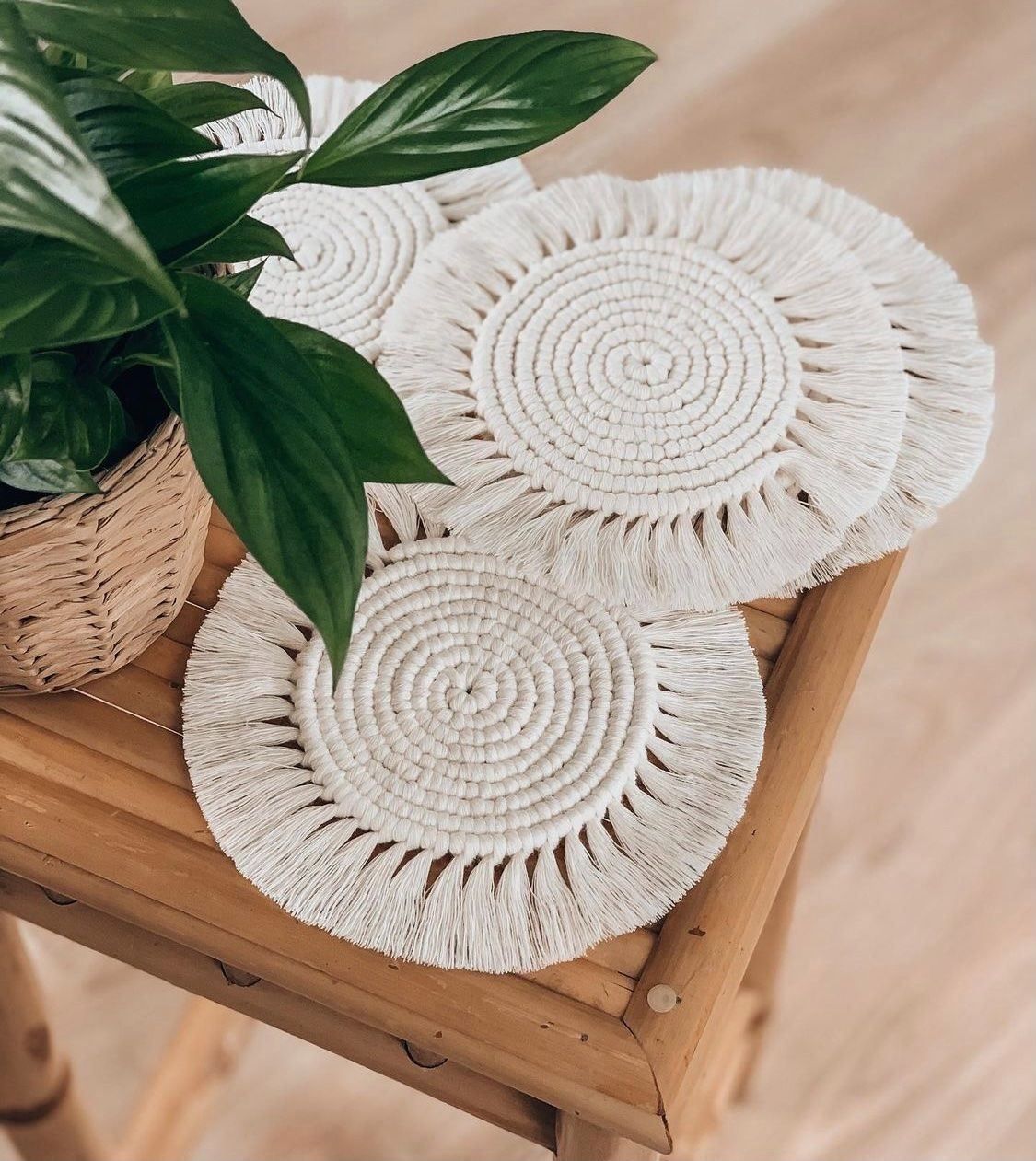 Sottobicchieri: Makramee Untersetzer boho-lux, NEU – Nuovo e nell'imballaggio originale da Lachen SZ venduto da Luxolino 3