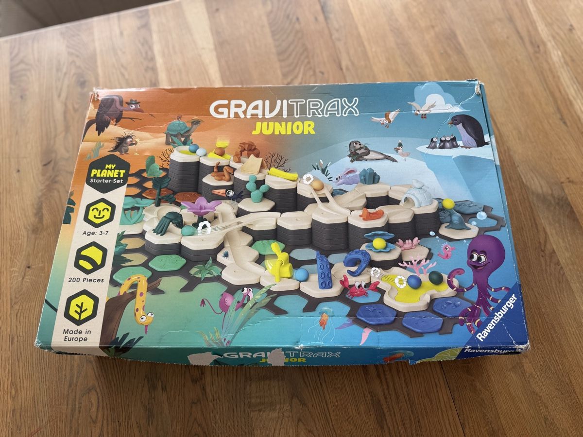 Gravitrax Giocattoli: Gravitrax Junior My Planet Starter-Set 200 Teile – Usato da Lachen SZ venduto da aheub