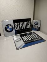 BMW Blechschilder Set, Service,Garage…