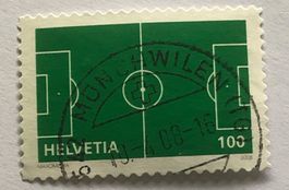 Nr.1264 FUSSBALL EUROPA MEISTERSCHAFT 2008 GESTEMPELT   