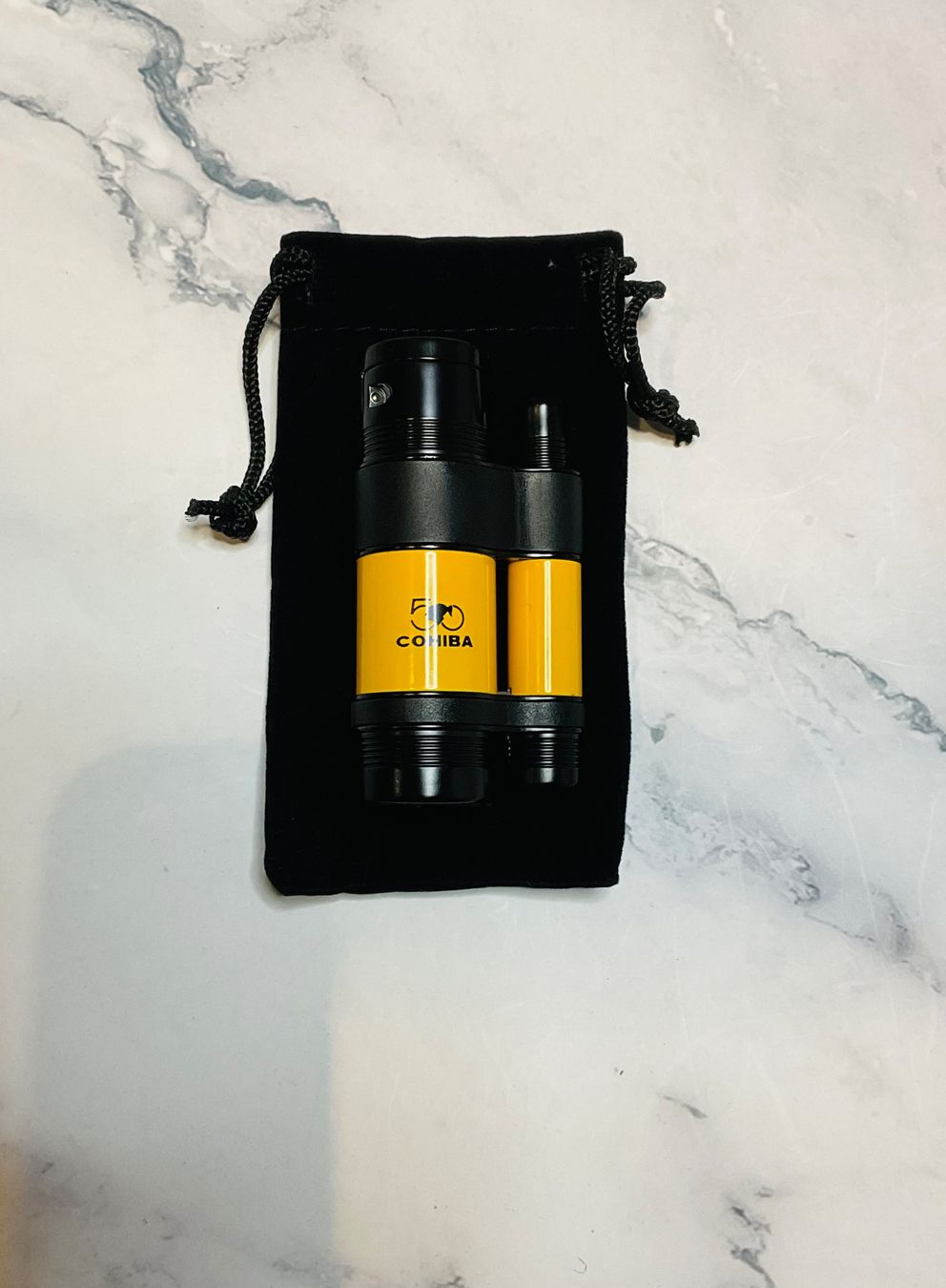 Accendini: Zigarrenfeuerzeug 3Jet Feuerzeug integriertem Zigarrenbohrer – Nuovo e nell'imballaggio originale da Balsthal venduto da FAVE.Accessoires 2