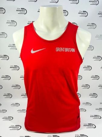 Nike Great Britain Pro Elite 2019 Training Singlet