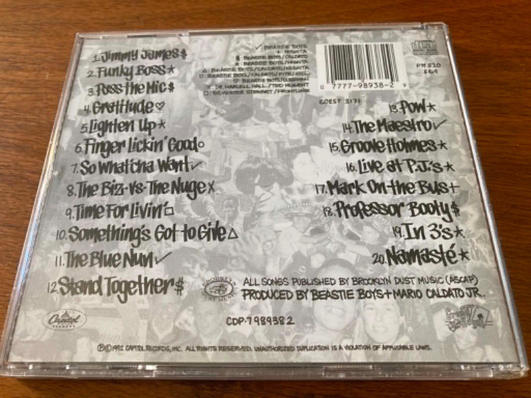CD: Beastie Boys - Check Your Head CD – Usato da Lausanne venduto da sim_bc8q 1